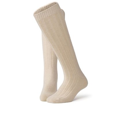 Oims Knee Wool Sock - Natural White (5 pack)